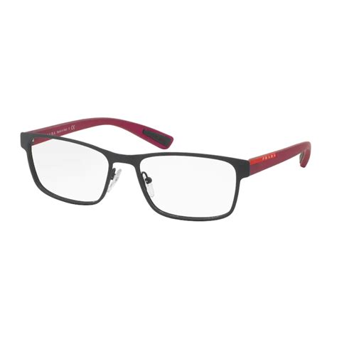 prada ps 01 tfz-1o1 140|Prada Linea Rossa PS01IV TFZ1O1 Eyeglasses in Grey.